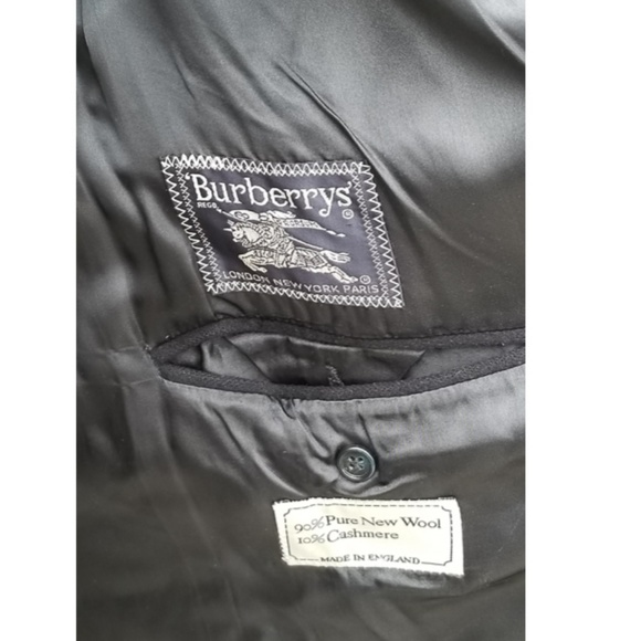 Burberry wool and cashmere overcoat 42R - Picture 7 of 7